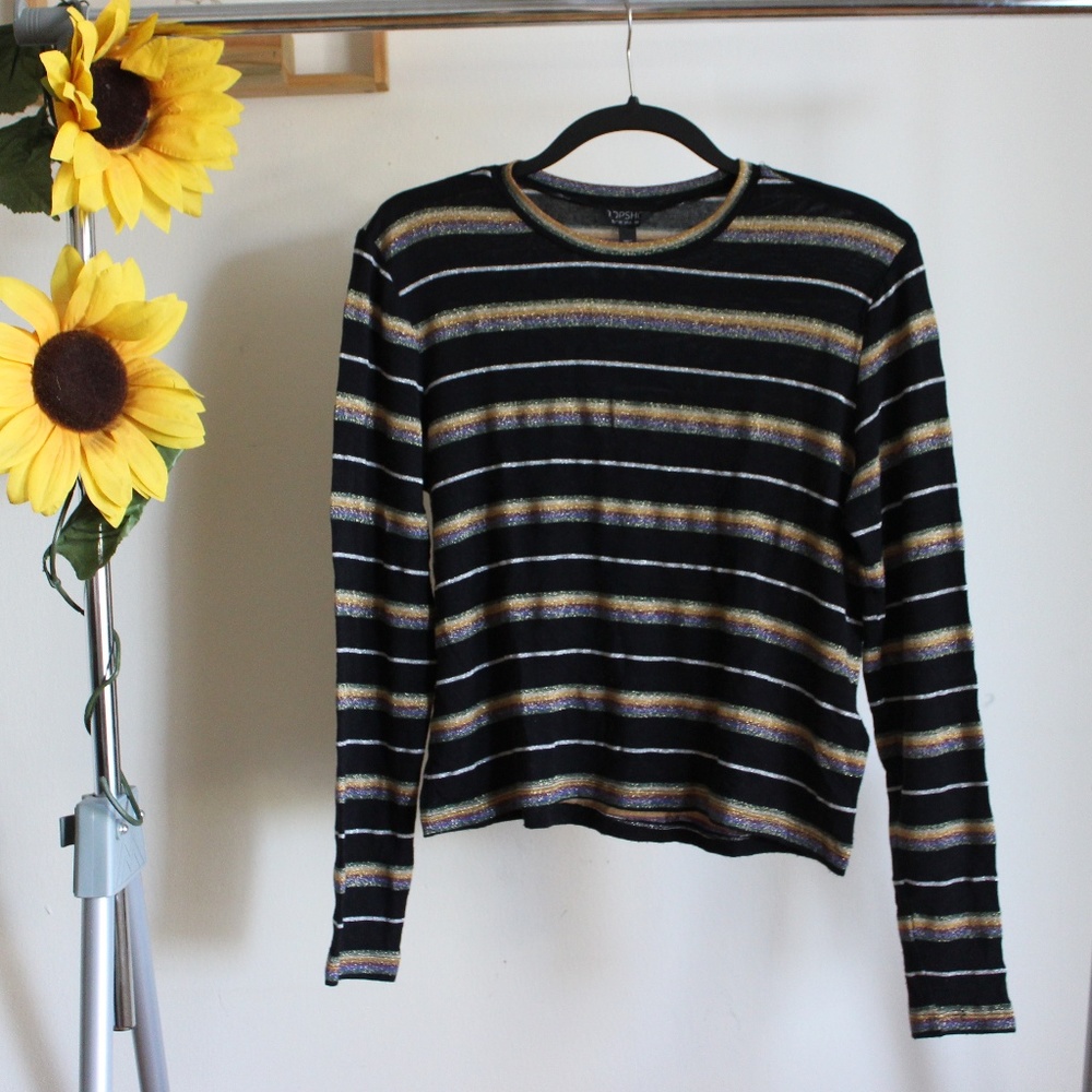 Topshop Striped Sweater